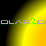 Logótipo Solar2Go - Instalação de Painéis Solares, Baterias e carregadores para veículos elétricos